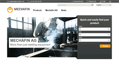 Desktop Screenshot of mechafin.co.uk